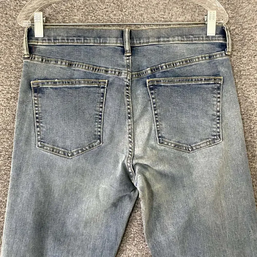 Old Navy Boys Size 18 Blue Stretch Denim Karate Slim Straight Leg Jeans